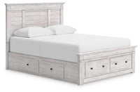 Makidern - Panel Storage Bed