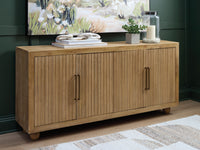Niam - Accent Cabinet - Light Antique Beige