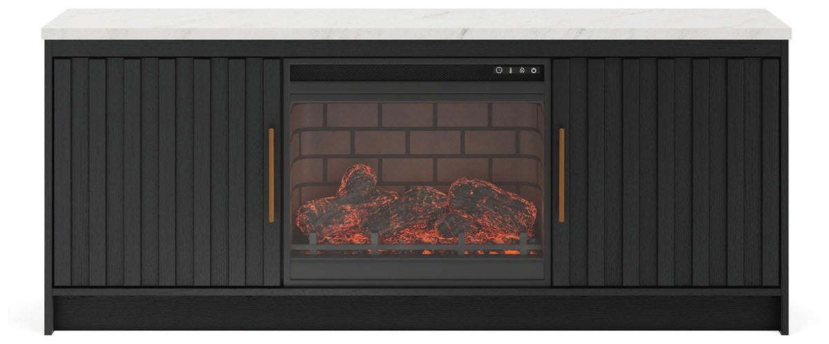Cadmori - TV Stand With Fireplace Option