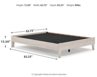 Socalle - Platform Bed