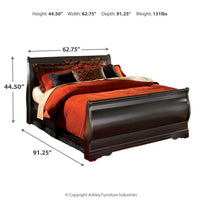 Huey Vineyard - Sleigh Bed