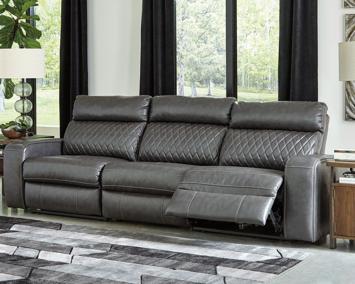 Samperstone - Power Reclining Sectional