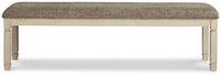 Bolanburg - Extra Large UPH DRM Bench - Brown / Beige