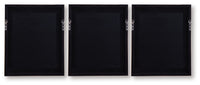 Hendridge - Wall Art Set (Set of 3) - Taupe / White