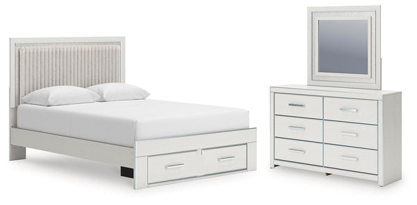 Zuraleus - Upholstered Panel Platform Storage Bedroom Set