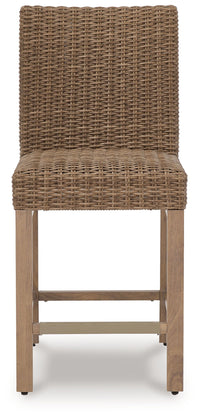 Walton Bridge - Barstool (Set of 2) - Driftwood