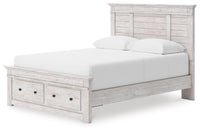 Makidern - Panel Storage Bed