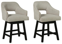 Tallenger - Upholstered Swivel Barstool (Set of 2)