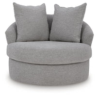 UrbanCrest - Swivel Accent Chair - Pewter