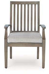 Rainier Ranch - Arm Chair With Cushion (Set of 2) - Brown / Beige