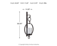 Ogaleesha - Wall Sconce - Brown