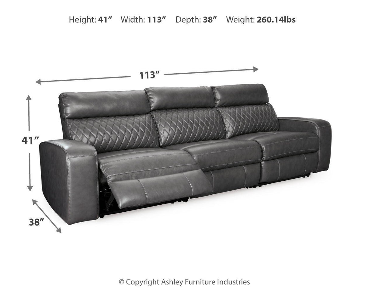 Samperstone - Power Reclining Sectional