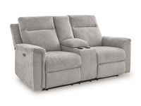 Barnsana - Dbl Power Reclining Loveseat With Console
