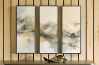 Larrondale - Wall Art Set (Set of 3) - Black / Gray / Brown