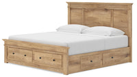 Makidern - Panel Storage Bed