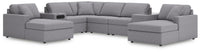Modmax - Sectional - Granite