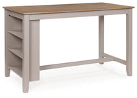 Harperfeld - Rectangular Dining Room Counter Table - Natural / Gray