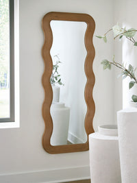 Ellisonville - Floor Mirror - Brown