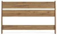 Deanlow - Full Panel Headboard - Honey