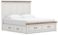 Savonport - Panel Storage Bed