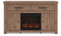 Garistyn - TV Stand With Fireplace Option