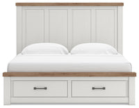 Savonport - Panel Storage Bed