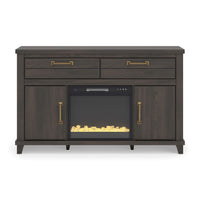 Brazen Valley - TV Stand With Fireplace Option