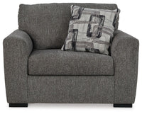 Gardiner - Chair And A Half - Pewter