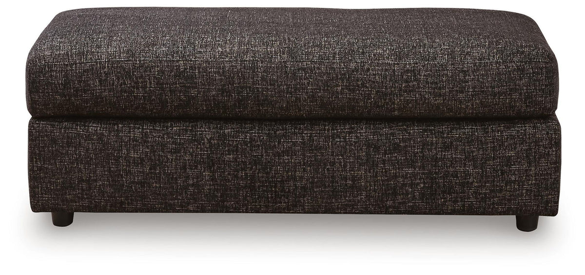 Lentiz - Oversized Accent Ottoman - Onyx