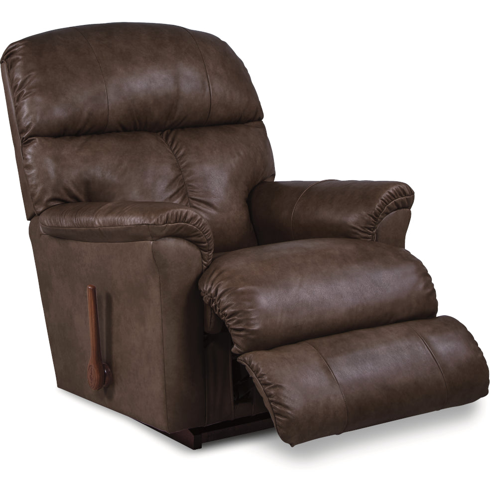 Reed Leather Rocking Recliner - Vacation Walnut